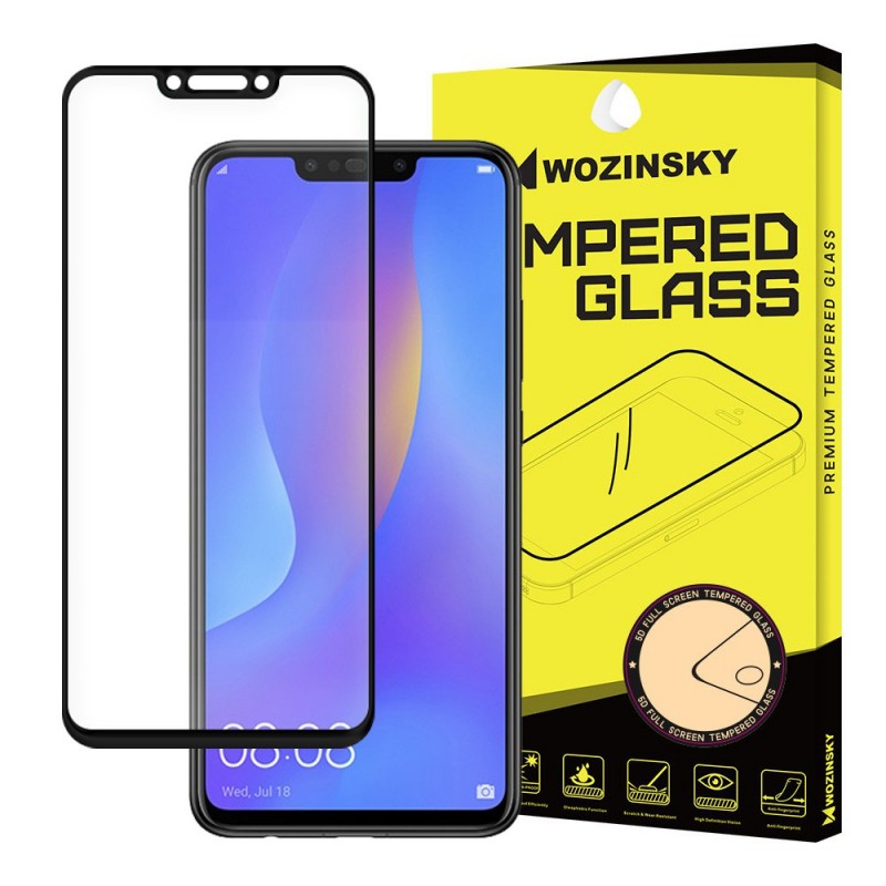 Wozinsky Tempered Glass Full Glue And Coveraged (Huawei P Smart Plus 2018) black