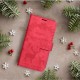 Christmas Mezzo Book Cover (Xiaomi Redmi Note 10 Pro) reindeers-red