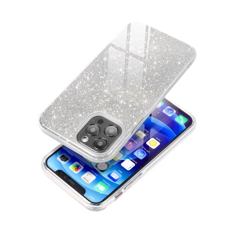 Glitter Shine Case Back Cover (Xiaomi Redmi 10C) silver