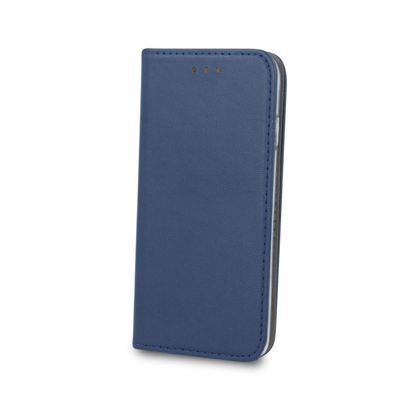 Smart Magnetic Leather Book Cover (Huawei P40 Lite E) blue