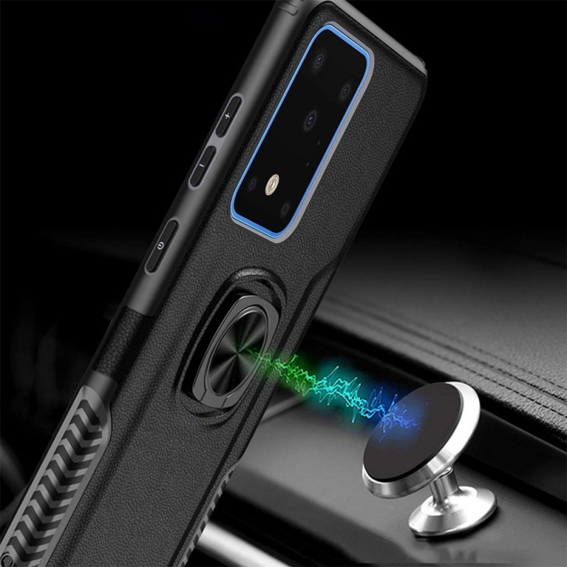 Armor Ring Tough kickstand Case (Samsung Galaxy S9) black