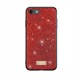 Sulada Dazzling Glitter Case Back Cover (iPhone SE 2 / 8 / 7) red