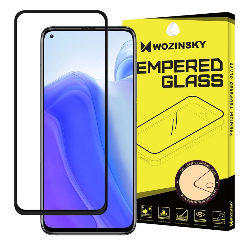Wozinsky Tempered Glass Full Glue And Coveraged (Xiaomi Redmi Note 9T) black