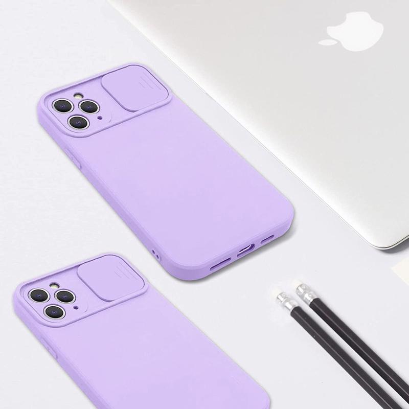 Nexeri Cam Slider Case Back Cover (Samsung Galaxy A72) purple