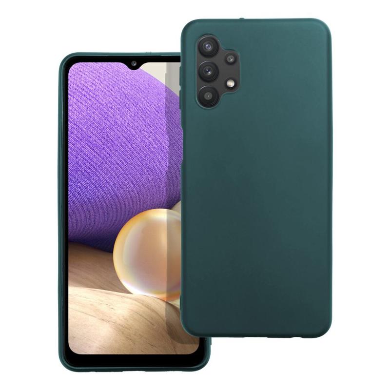 Soft Matt Case Back Cover (Samsung Galaxy A32 5G) green