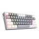 Redragon μηχανικό πληκτρολόγιο 60% K617 Fizz RGB (white/grey)*