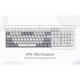 Redragon μηχανικό πληκτρολόγιο 60% K617 Fizz RGB (white/grey)*