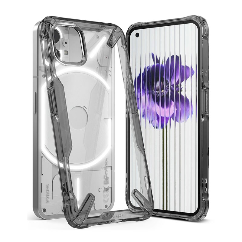 Ringke Fusion-X Back Case (Nothing Phone 1) gray