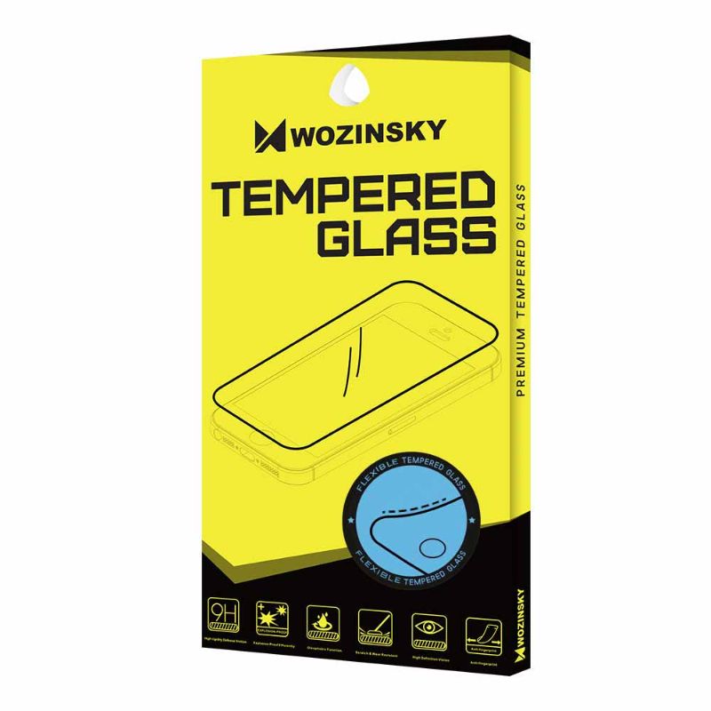 Wozinsky Full Cover Nano Flexi Hybrid Glass (Huawei Y5p) black