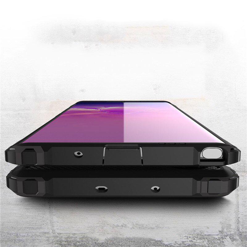 Hybrid Armor Case Rugged Cover (Samsung Galaxy Note 10 Plus) black