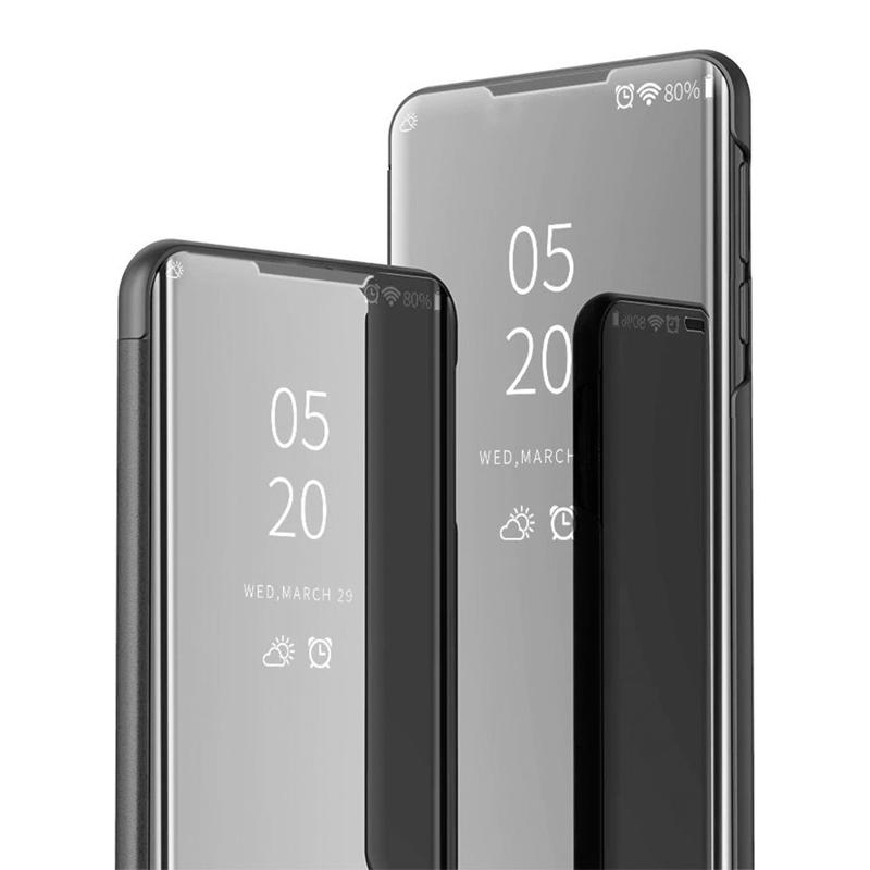 Clear View Case Book Cover (Sony Xperia 10 II) black