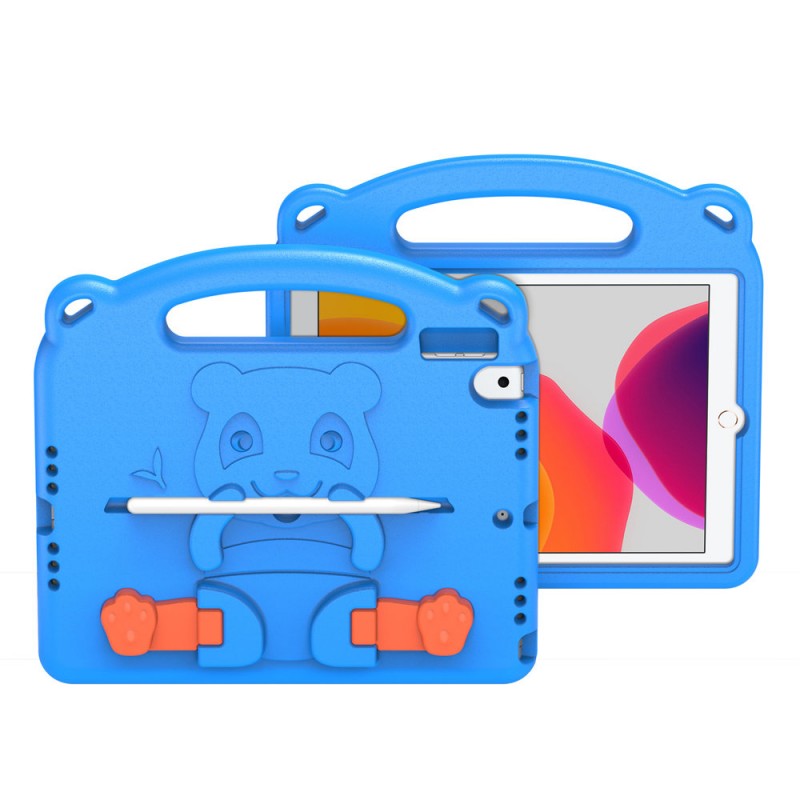 Dux Ducis Panda Kids Armor Case με Θήκη για Στυλό (iPad 10.2 2019 / 20 / 21) blue
