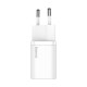 Baseus Super Si 1C Wall Charger Type-C 20W PD + Type-C / Lightning Cable 1m (TZCCSUP-B02) white