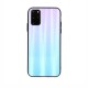 Aurora Glass Case Back Cover (Samsung Galaxy S20 Plus) blue-pink