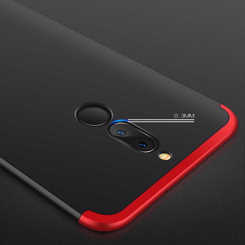 GKK 360 Full Body Cover (Huawei Mate 10 Lite) black-red