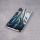 Gold Glam Back Cover Case (Samsung Galaxy A22 5G) feathers
