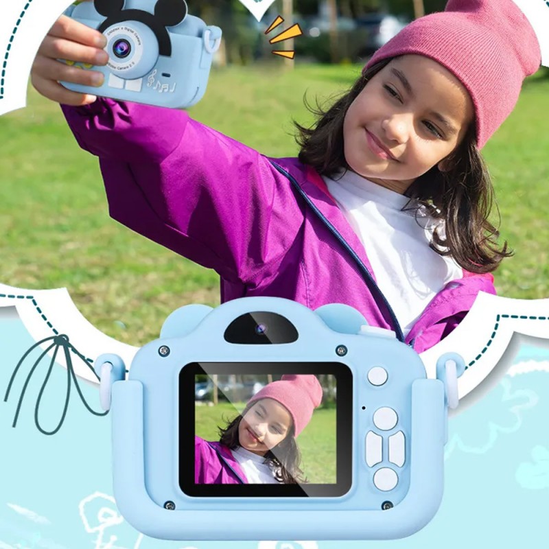 Παιδική Ψηφιακή Camera 1080p (C13 Mouse) yellow