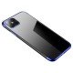 Clear Electroplating Case Back Cover (iPhone 13) blue