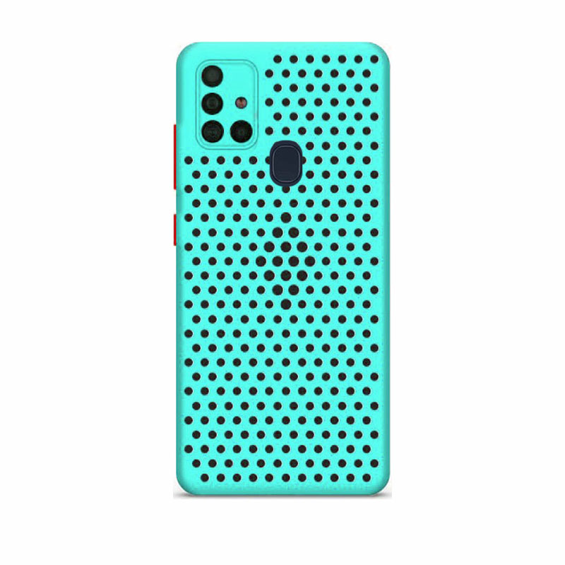 Breath Case Back Cover (Samsung Galaxy A21S) turquoise