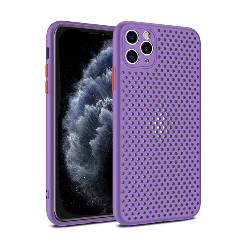 Breath Case Back Cover (iPhone 11) purple
