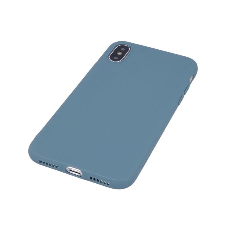 Soft Matt Case Back Cover (Huawei P40) grey-blue