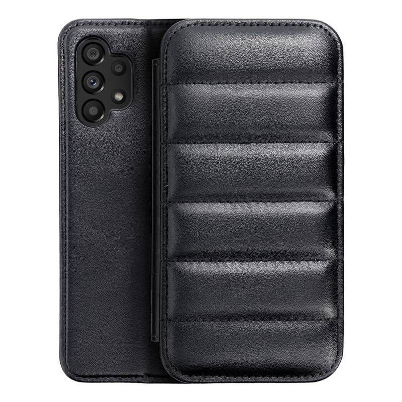 Puffer Book Leather Case (Samsung Galaxy A13 4G) black