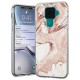 Wozinsky Marble Case Back Cover (Huawei Mate 30 Lite) pink