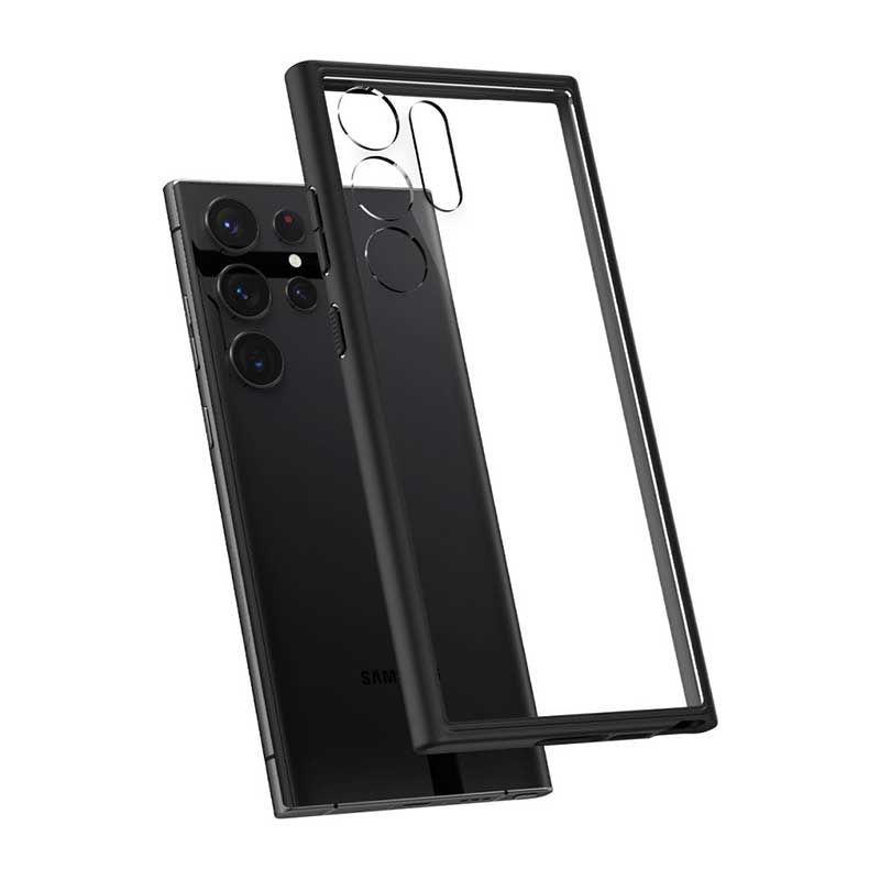 Spigen® Ultra Hybrid™ ACS05618 Case (Samsung Galaxy S23 Ultra) matte black