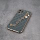Glamour Quilted Case Back Cover (iPhone SE 2 / 8 / 7) green