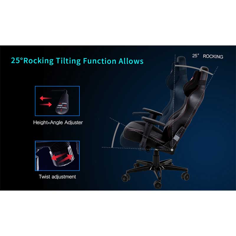 Gaming Chair Καρέκλα Eureka Ergonomic® ERK-GC-02