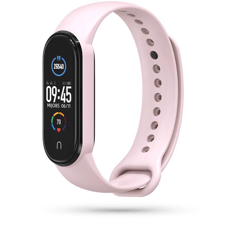 Tech-Protect IconBand Λουράκι Σιλικόνης (Xiaomi Mi Band 7 / 6 / 5) pink