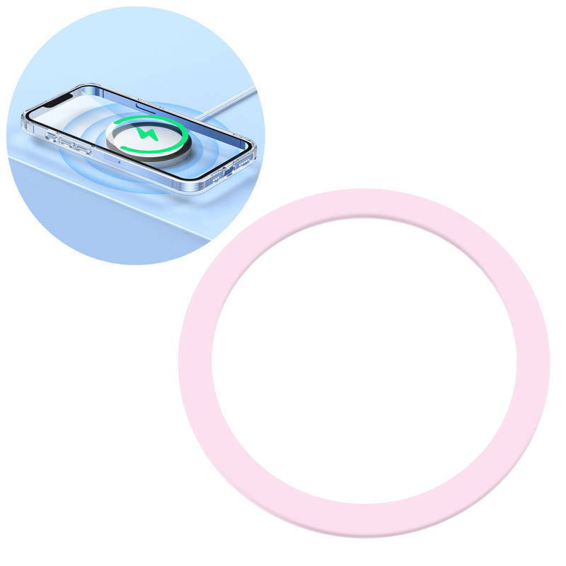 Joyroom Magnetic Ring Holder Κινητού (smartphone) (JR-Mag-M3) pink
