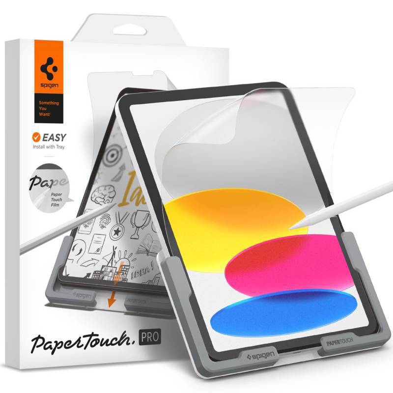 Spigen® Paper Touch Pro Film Protector (iPad 10.9 2022) matte clear