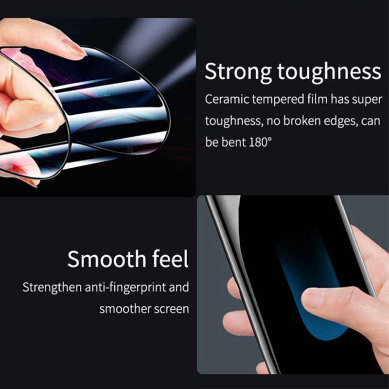 Full Cover Ceramic Nano Flexi Glass (Xiaomi Mi 10T / 10T Pro) black
