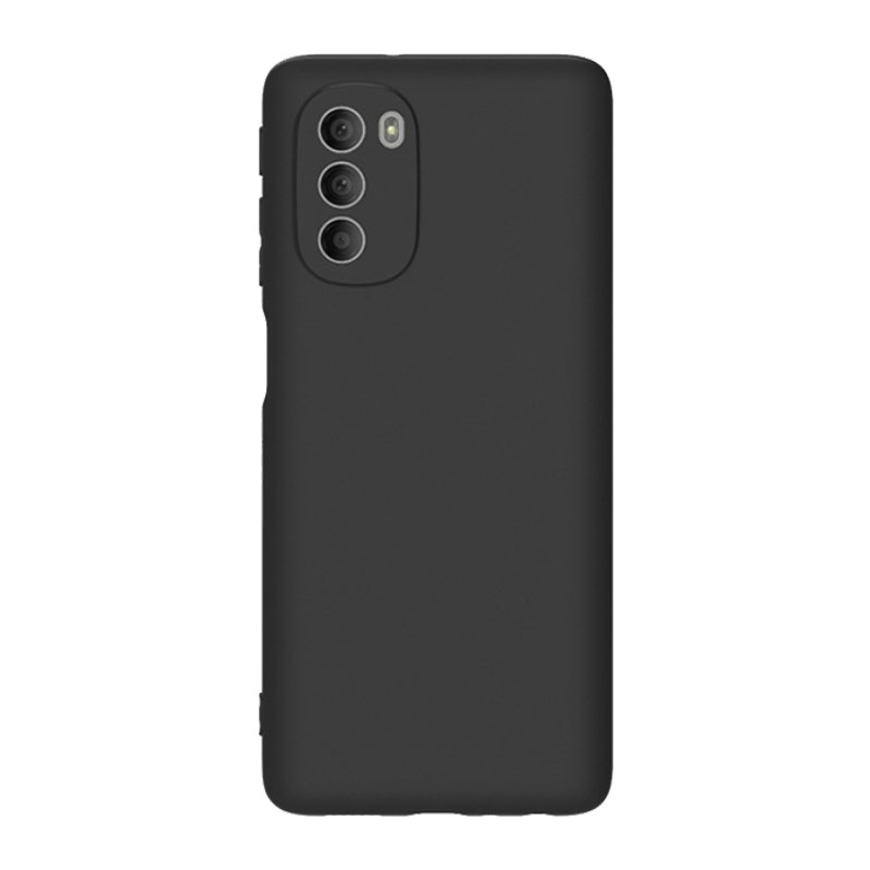 Soft Matt Case Back Cover (Motorola Moto G51 5G) black