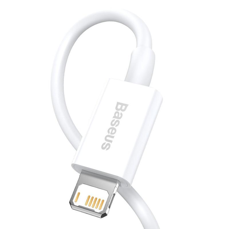 Baseus Superior Lightning Cable 2,4A 1m (CALYS-A02) white