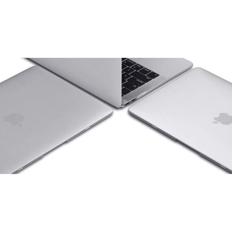 Tech-Protect Smartshell Case (Apple Macbook Air 13 M2 / M3 / 2022-2024) crystal clear