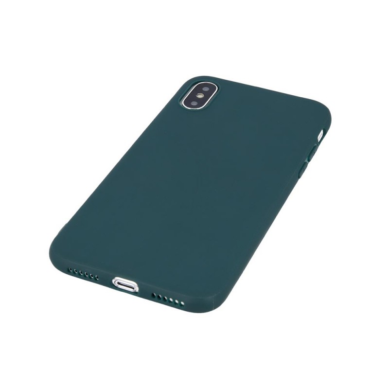 Soft Matt Case Back Cover (Nokia 5.4) dark-green