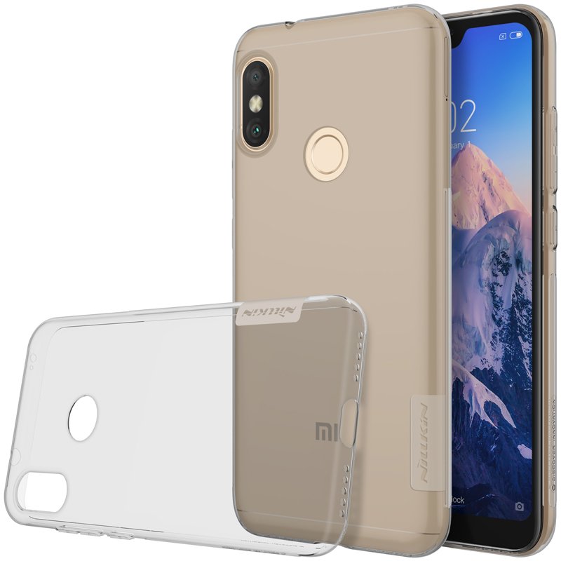 Nillkin Nature Ultra Slim Back Cover (Xiaomi Redmi Note 6 Pro) grey