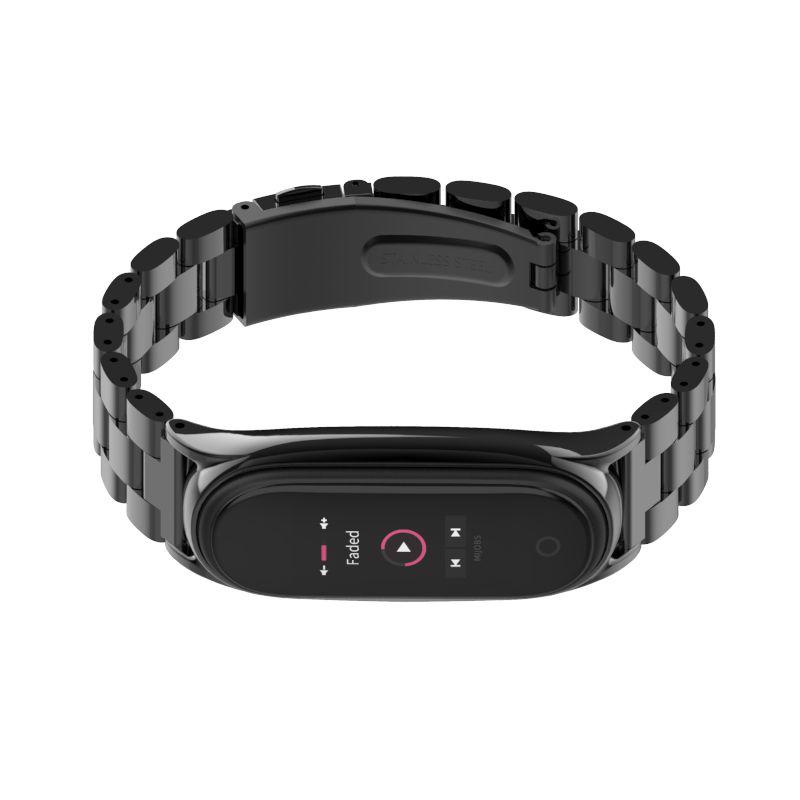 Tech-Protect Stainless Bracelet Λουράκι (Xiaomi Mi Band 5 / 6) black