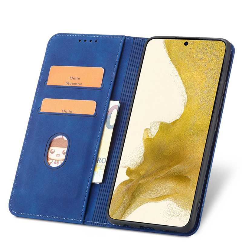 Magnet Fancy Wallet Case (Samsung Galaxy A54 5G) blue