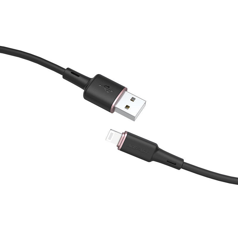 Acefast Cable MFi Lightning 2.4A 1.2m (C2-02) black