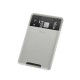 Baseus Αυτοκόλλητη Θήκη Καρτών Card Case (ACKD-B0G) gray
