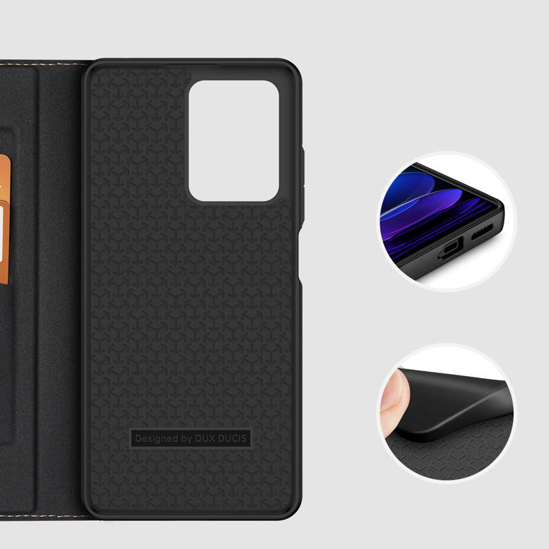 Dux Ducis Skin X2 Book Cover (Xiaomi Redmi Note 12 Pro Plus) black