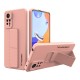Wozinsky Kickstand Flexible Back Cover Case (Xiaomi Redmi Note 11 Pro 5G / 4G) pink