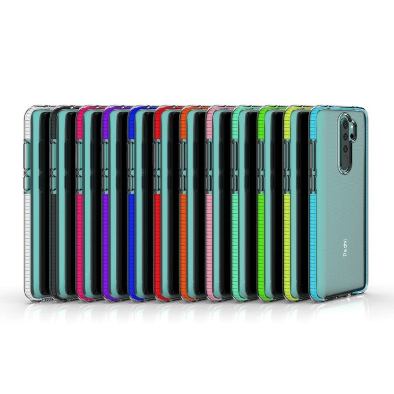 Spring Gel Case Back Cover (Xiaomi Redmi Note 10 / 10S) black