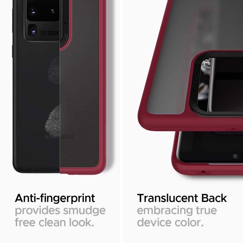 Spigen® Ciel Color Brick™ ACS00728 Case (Samsung Galaxy S20 Ultra) burgundy