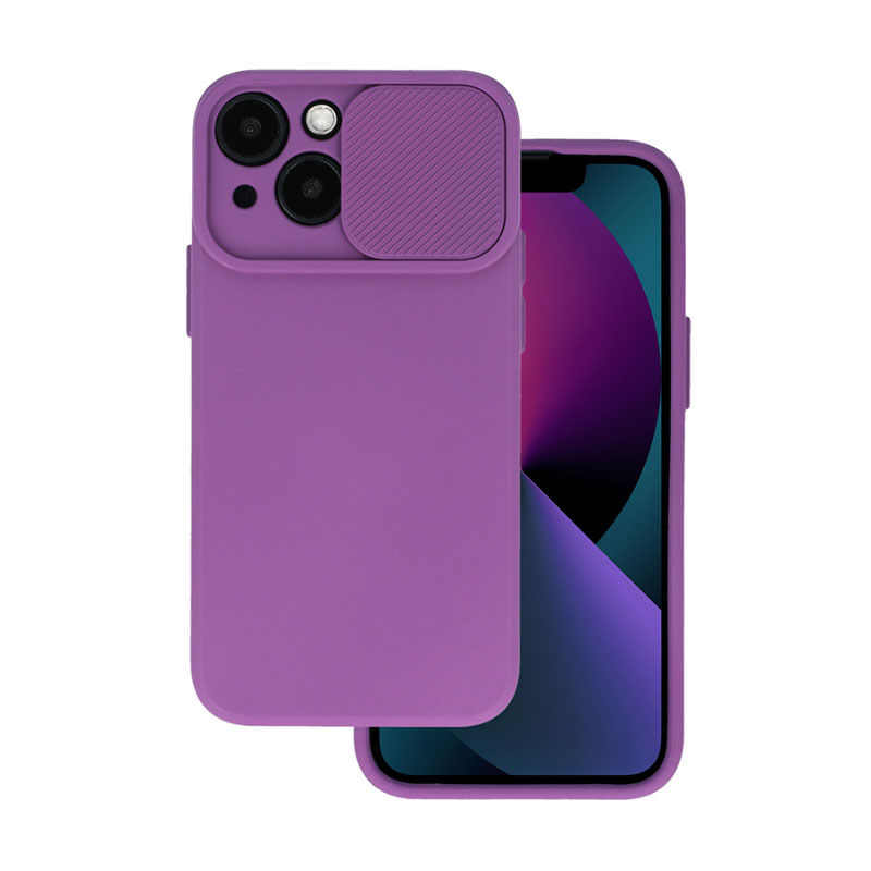 Camshield Soft Case Back Cover (iPhone 13 Pro Max) dark-purple