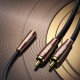 Ugreen Audio Cable 3.5mm Mini Jack (female) / 2xRCA (male) 1m (AV198 50130) brown