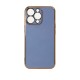 Lighting Gold Case Back Cover (iPhone 13 Pro) blue